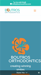 Mobile Screenshot of boutrosortho.com